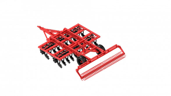 Дисковые четырехрядные бороны METI BD ORBIS x4